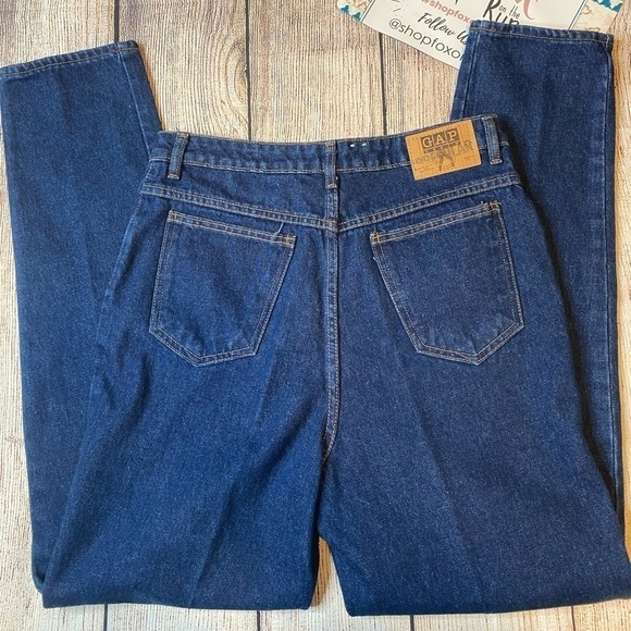VINTAGE GAP Super High Rise Straight Leg Mom Jeans - Picture 3 of 8